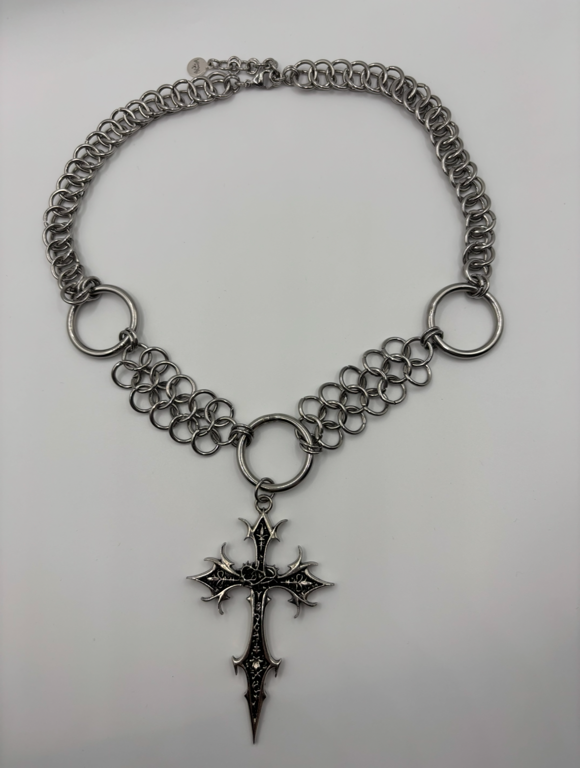 WITCH’S BLADE - chainmail necklace
