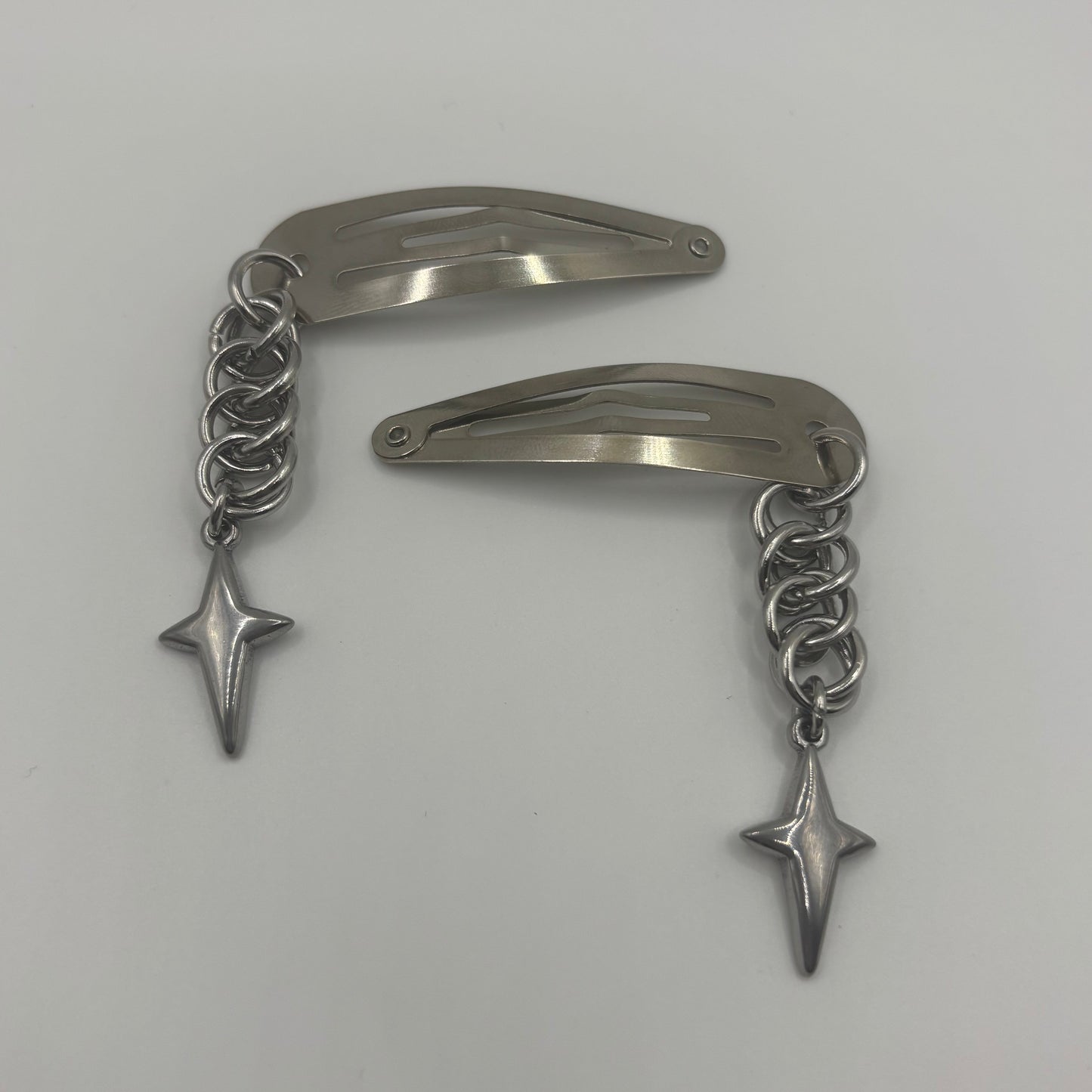 ASCEND - chainmail hair clips
