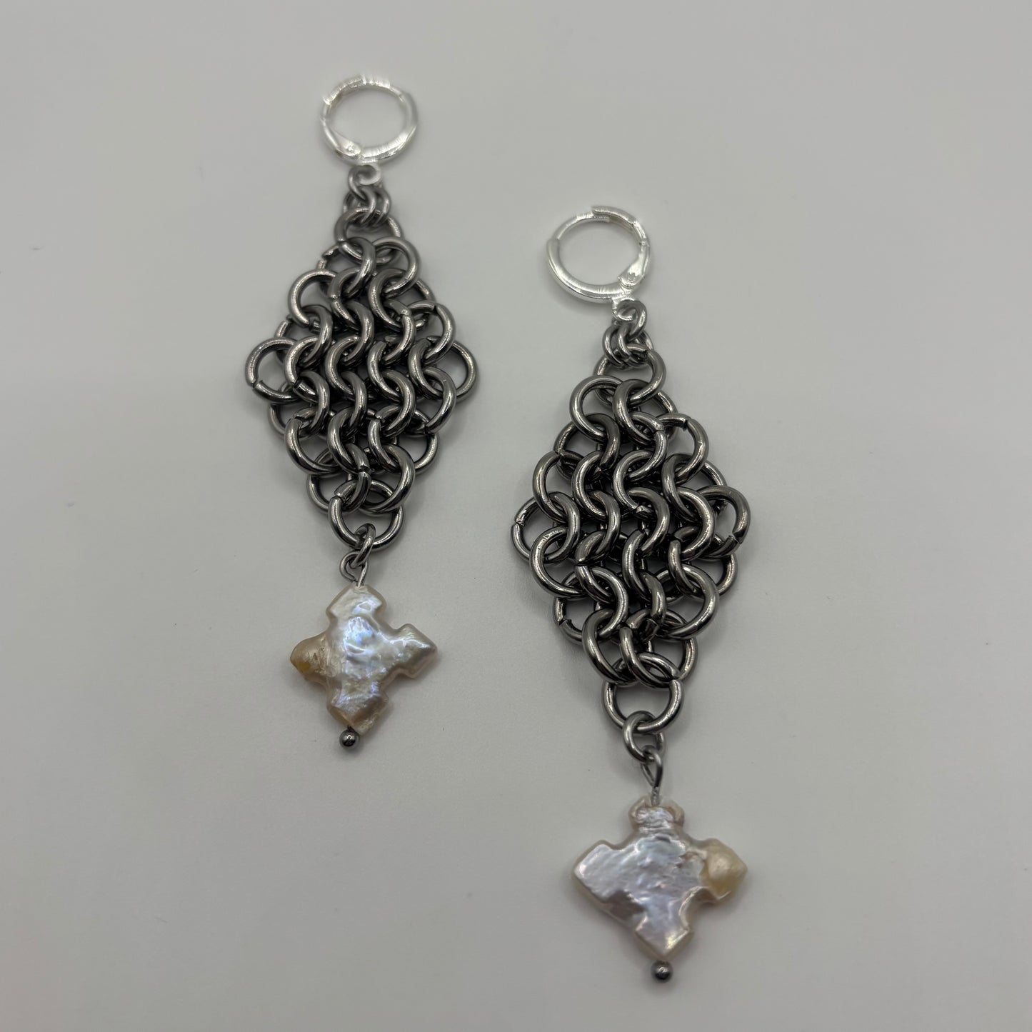 VESSEL - chainmail earrings