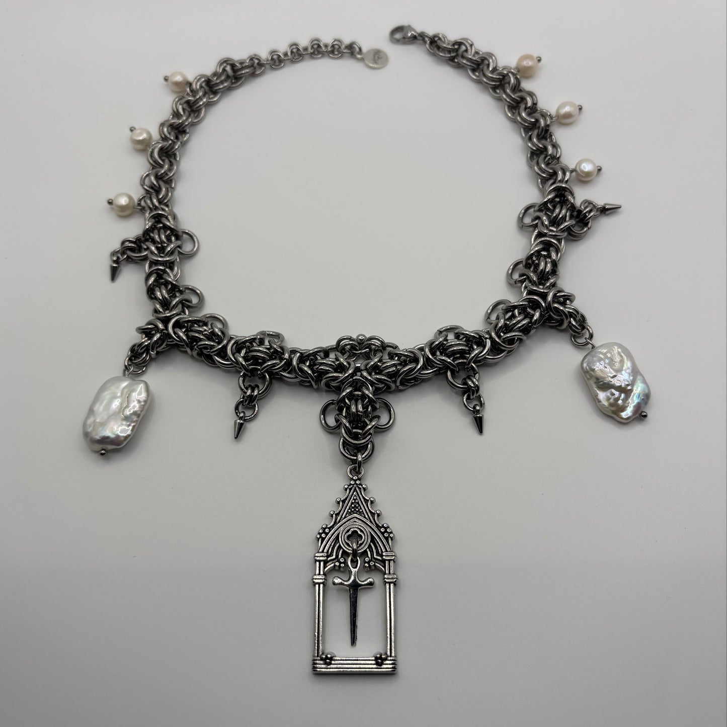 REPENTANCE - chainmail necklace