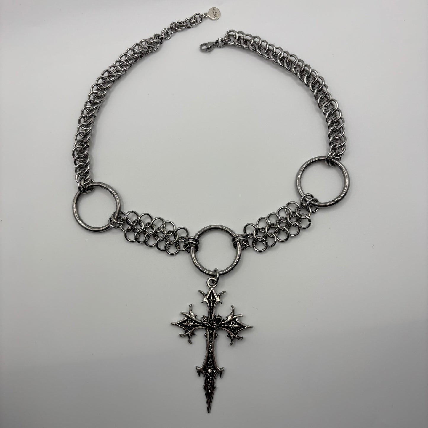 WITCH’S BLADE - chainmail necklace