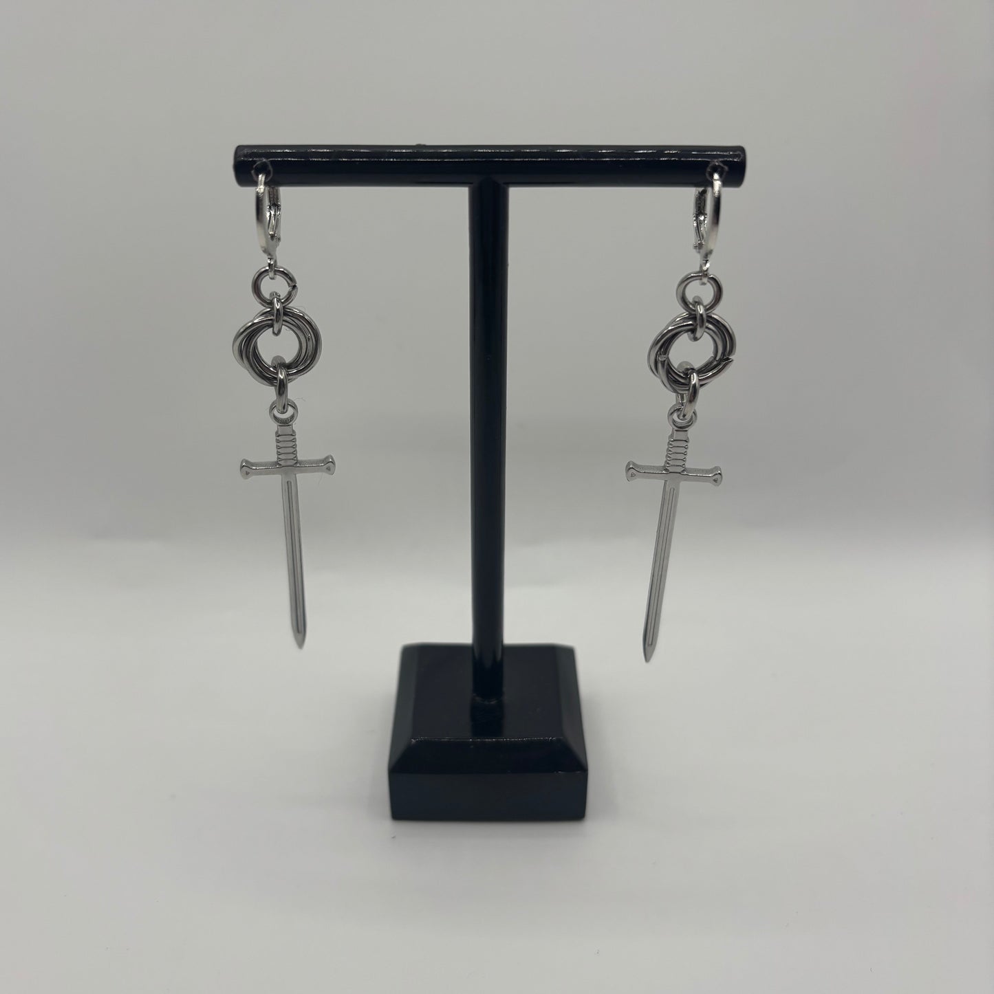 BLYTHE - chainmail earrings