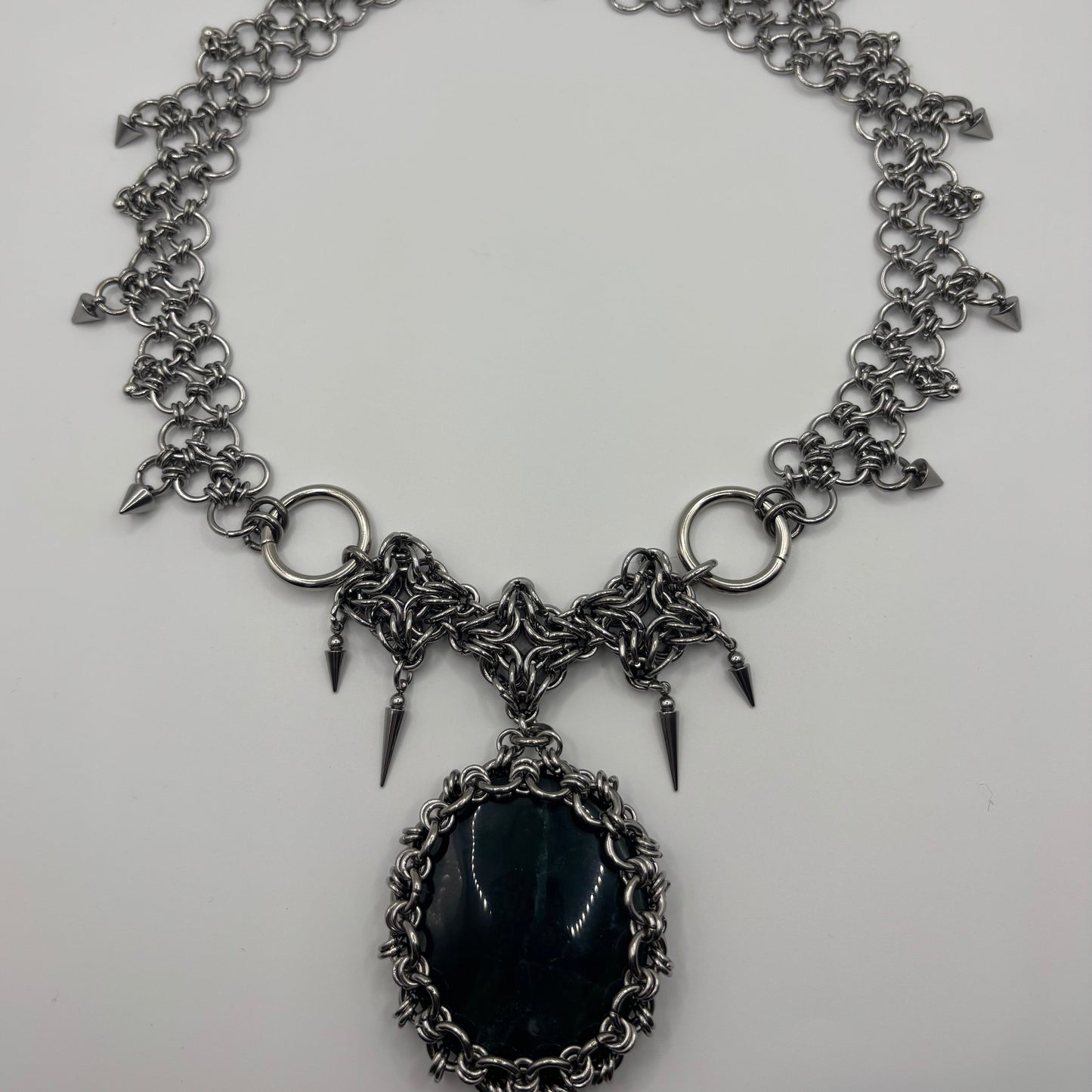 PORTAL - chainmail necklace