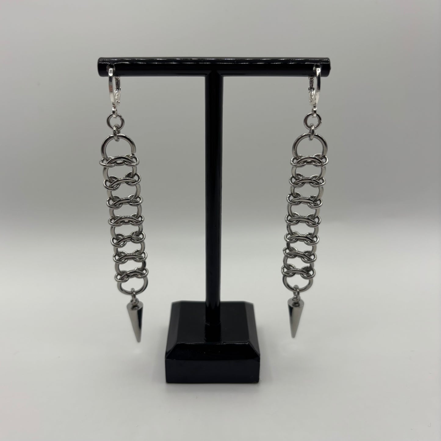 OLYMPUS - chainmail earrings