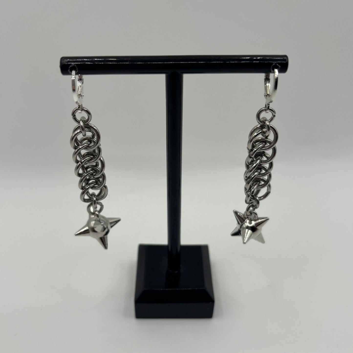 FLAIL SAFE - chainmail earrings