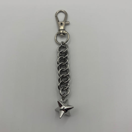 MOURN - chainmail keychain