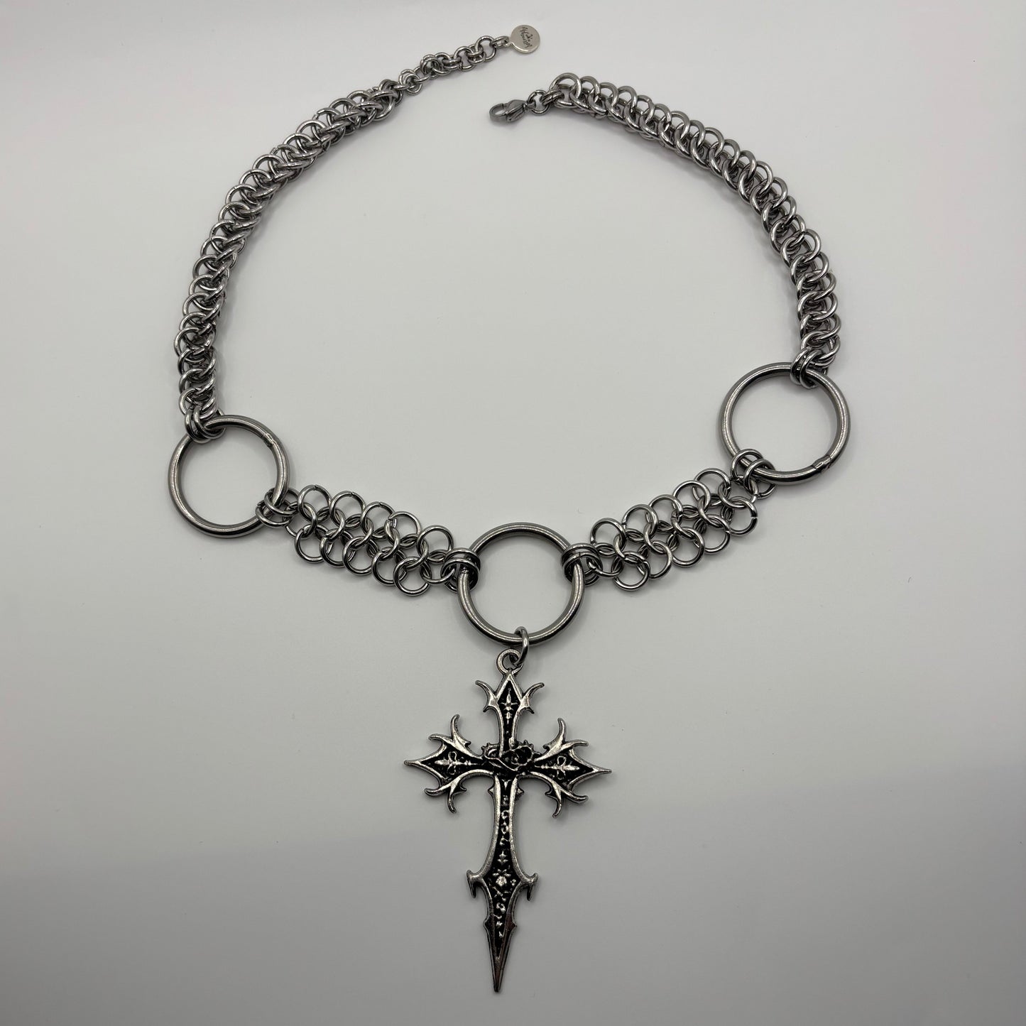 WITCH’S BLADE - chainmail necklace