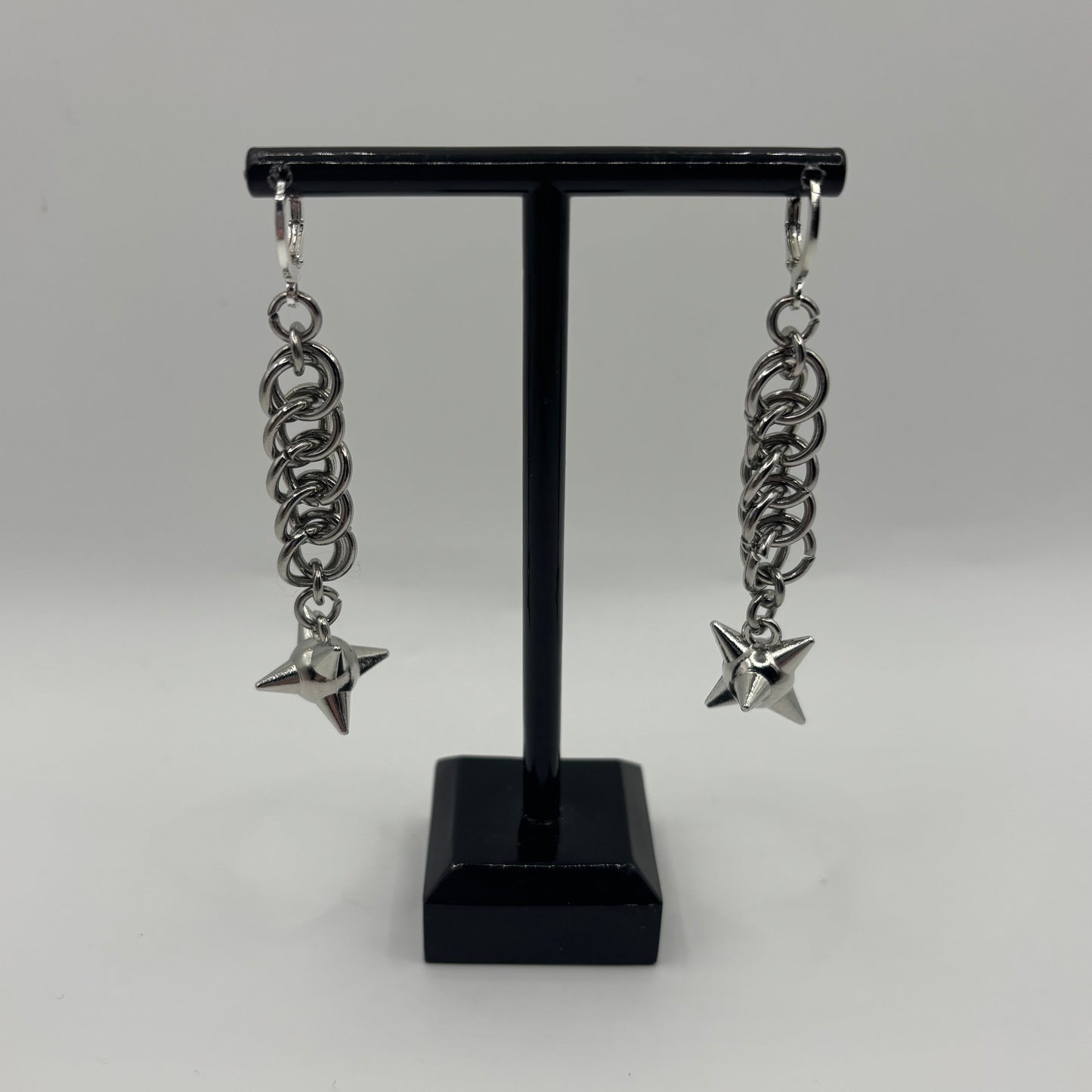 FLAIL SAFE - chainmail earrings