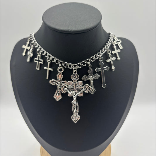 REST IN PIECES - stainless steel necklace