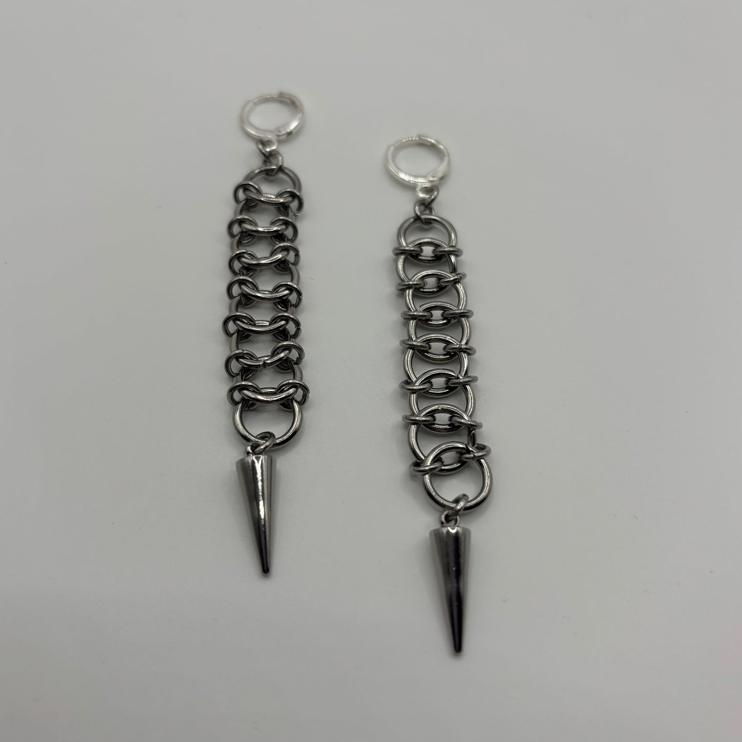 OLYMPUS - chainmail earrings