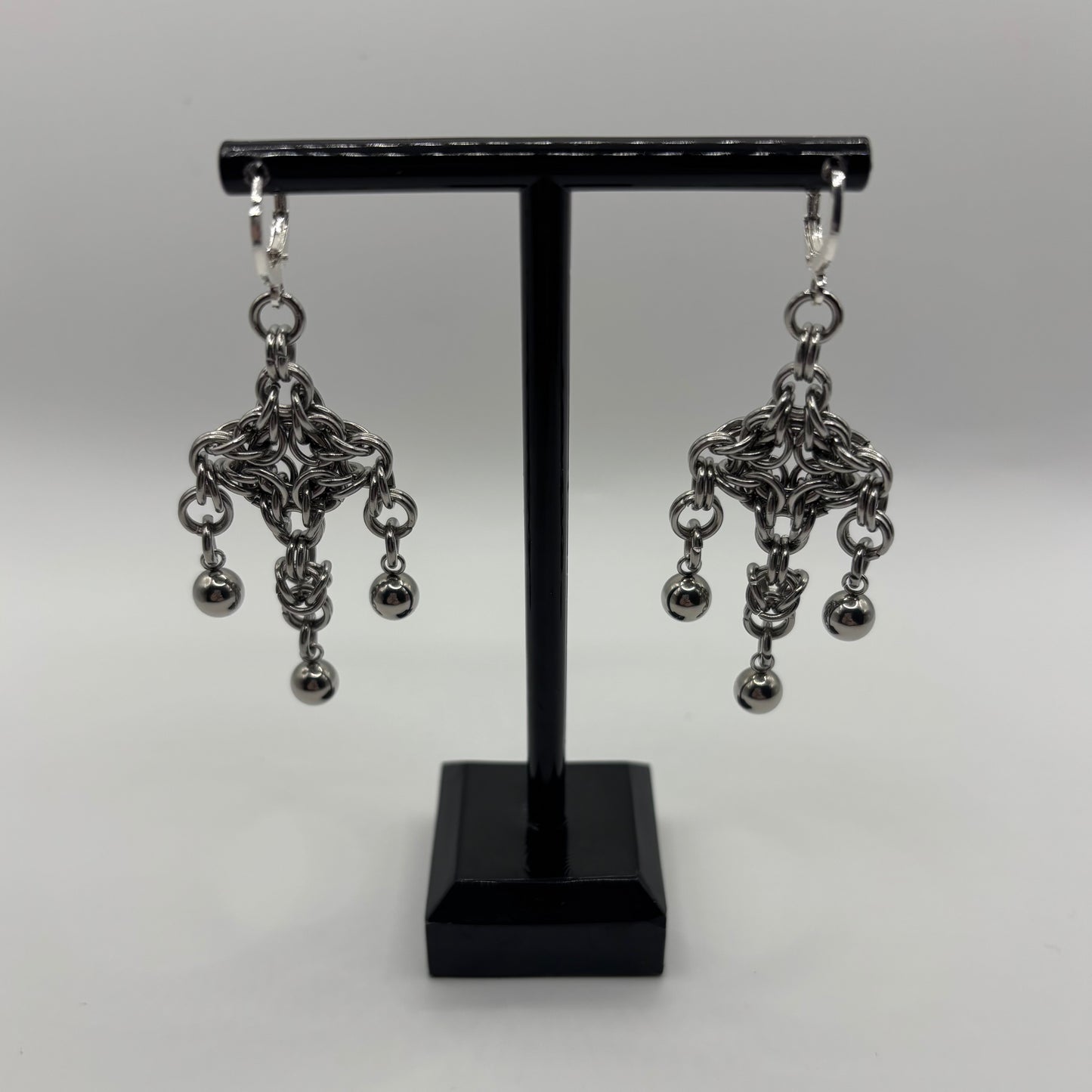 LAMENT - chainmail earrings