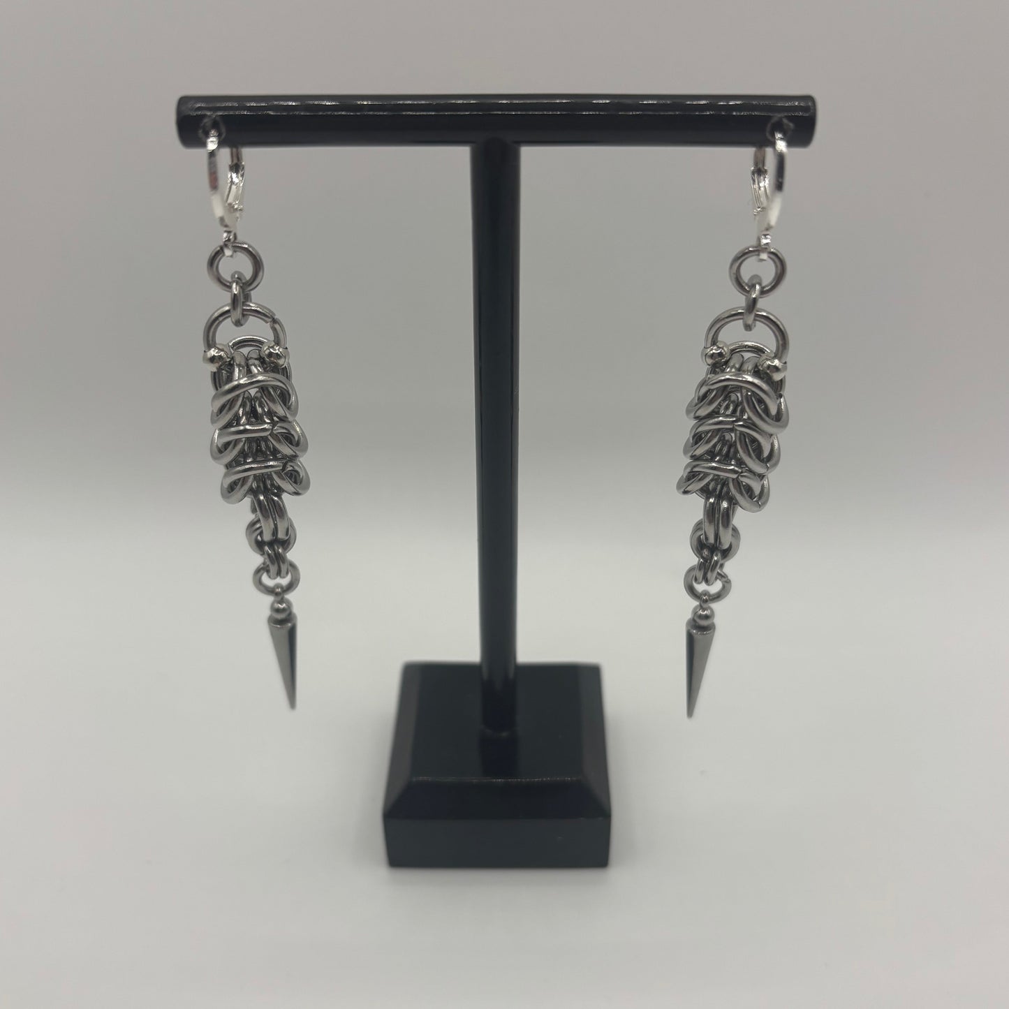 VIPER - chainmail earrings