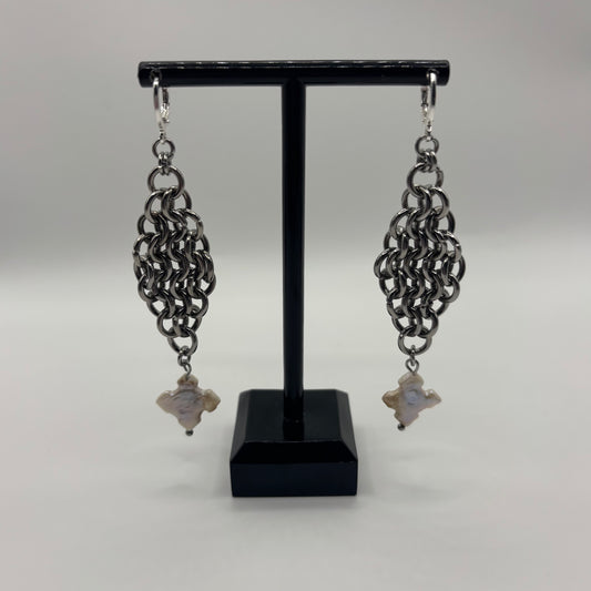 VESSEL - chainmail earrings