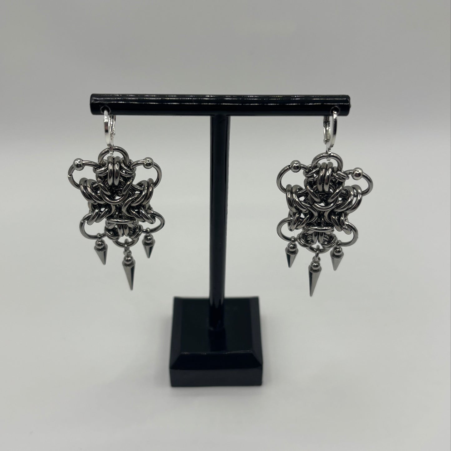 XENO - chainmail earrings