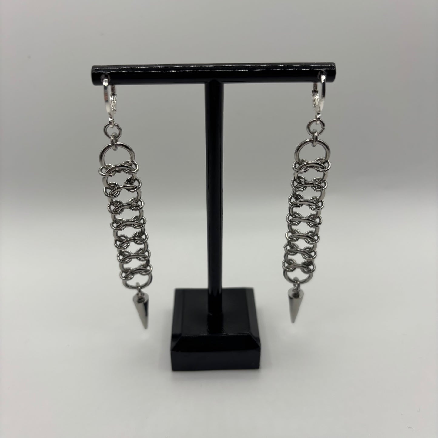 OLYMPUS - chainmail earrings