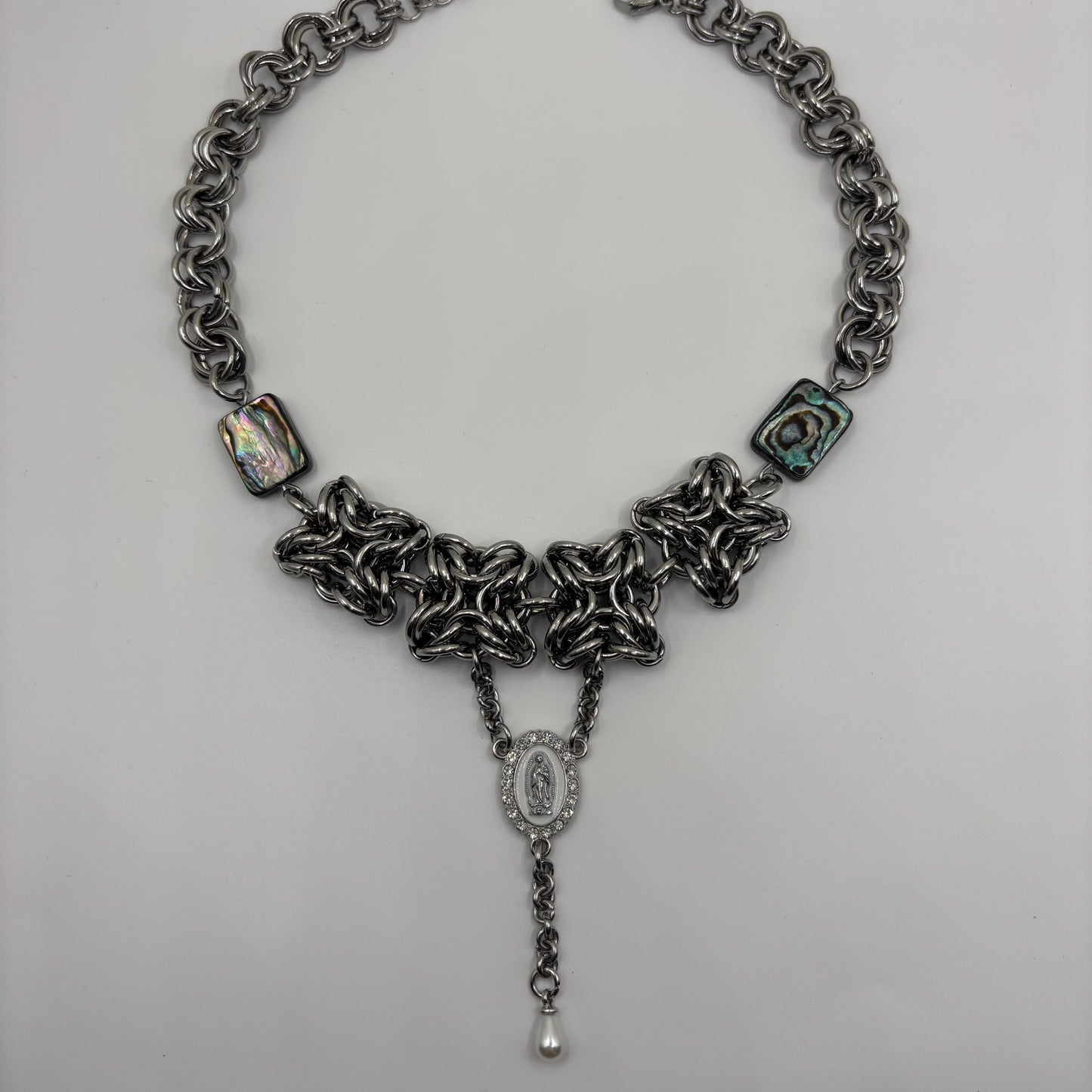 PREACHER - chainmail necklace
