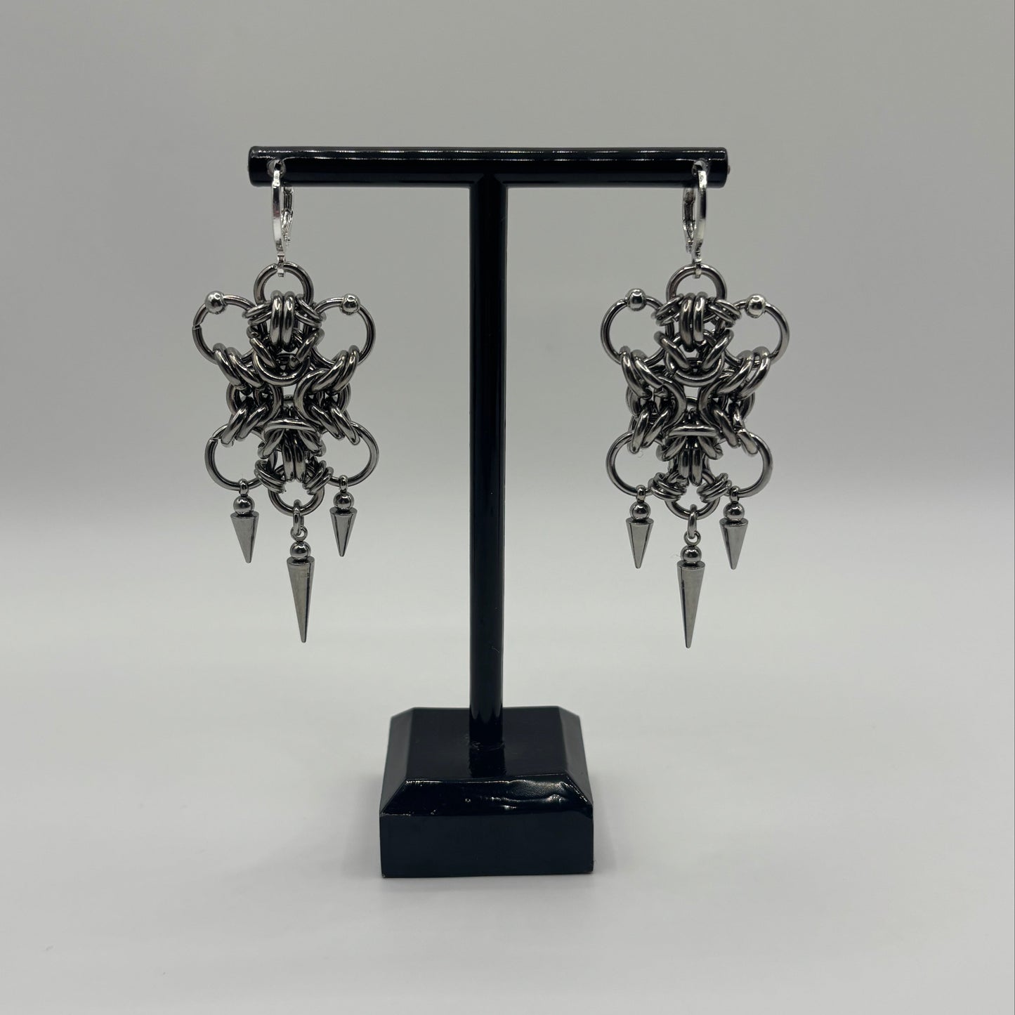 XENO - chainmail earrings