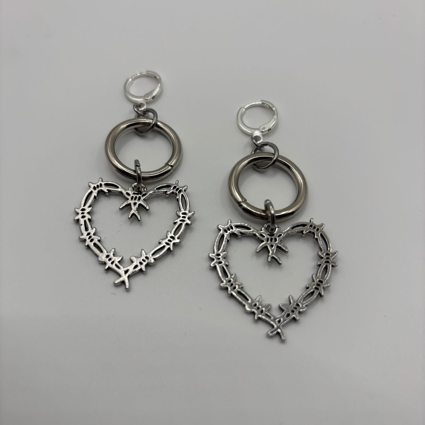 SINA - stainless steel earrings