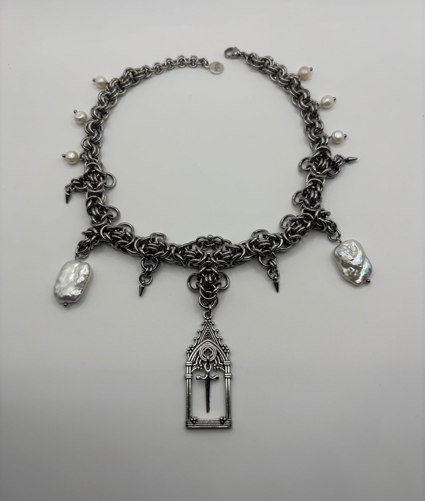 REPENTANCE - chainmail necklace