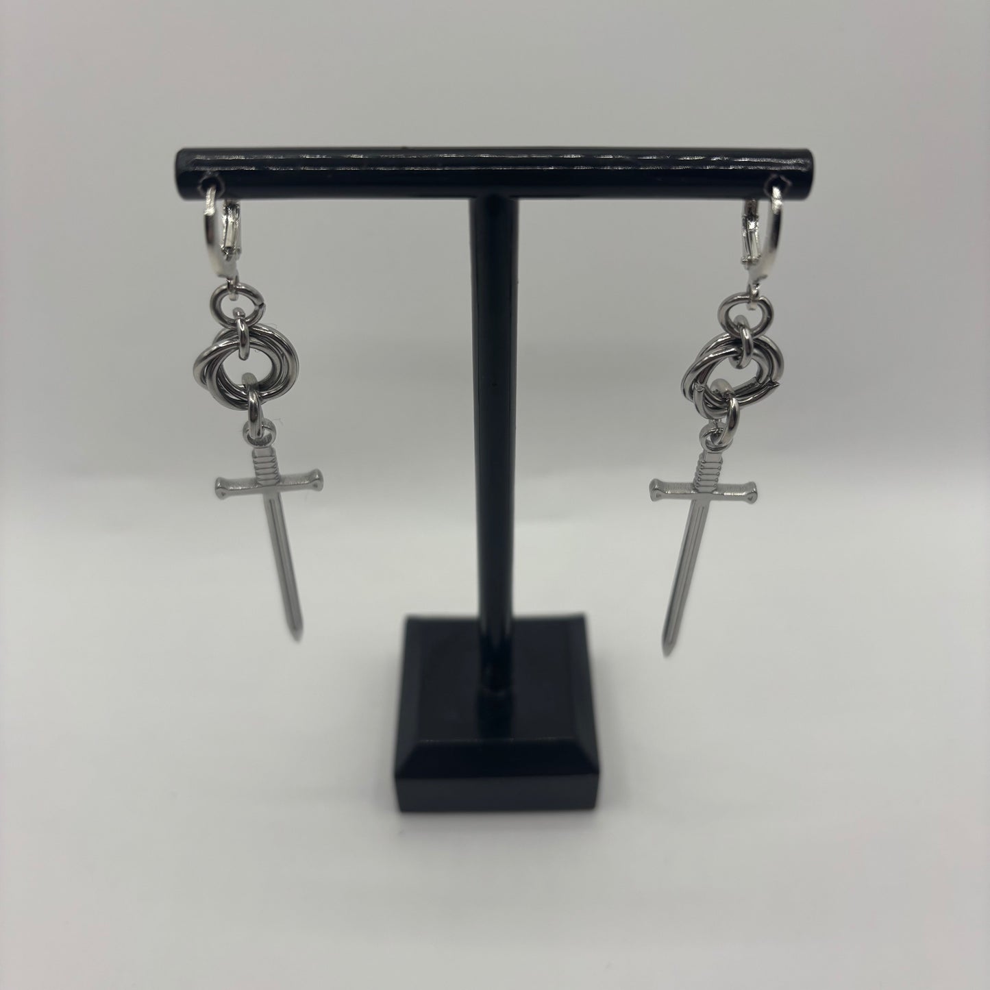 BLYTHE - chainmail earrings
