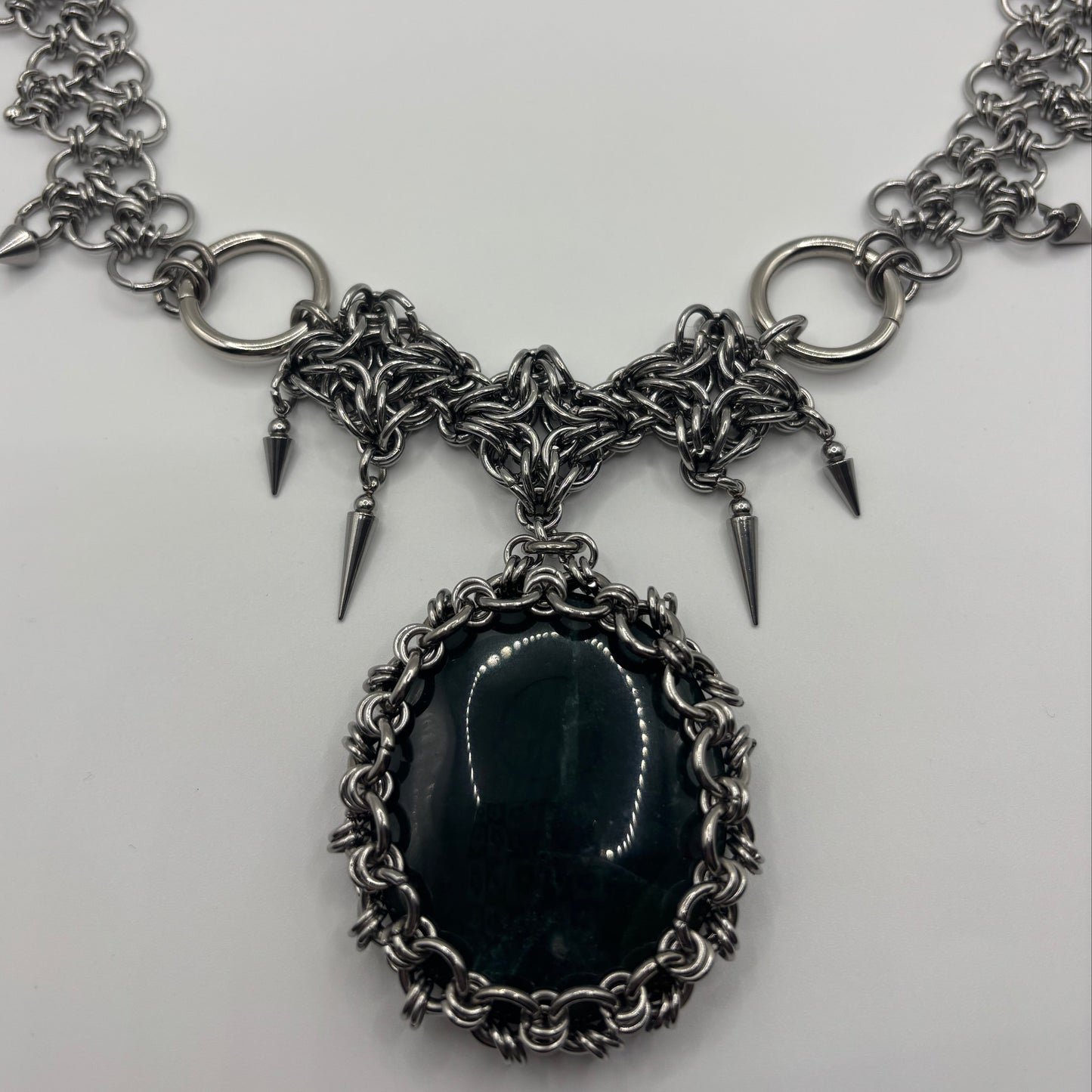 PORTAL - chainmail necklace