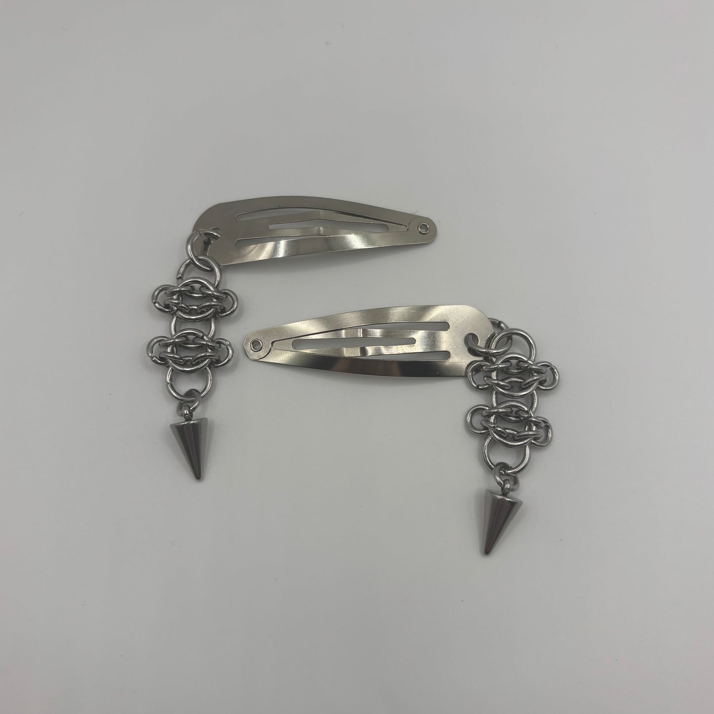 VERTEBRAE - chainmail hair clips