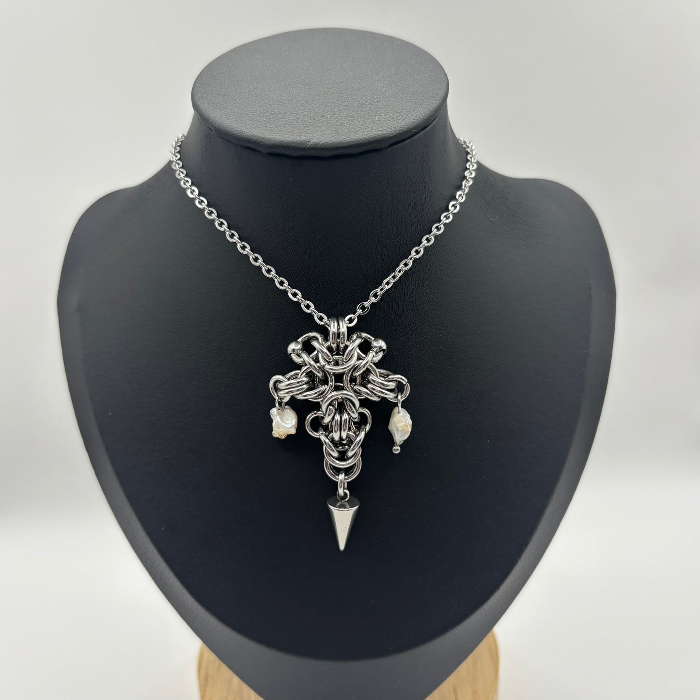 WORSHIP - chainmail necklace