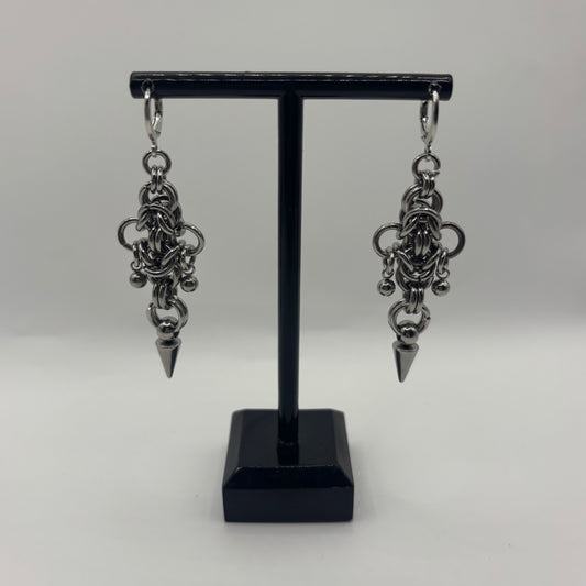 ANDROMEDA - chainmail earrings