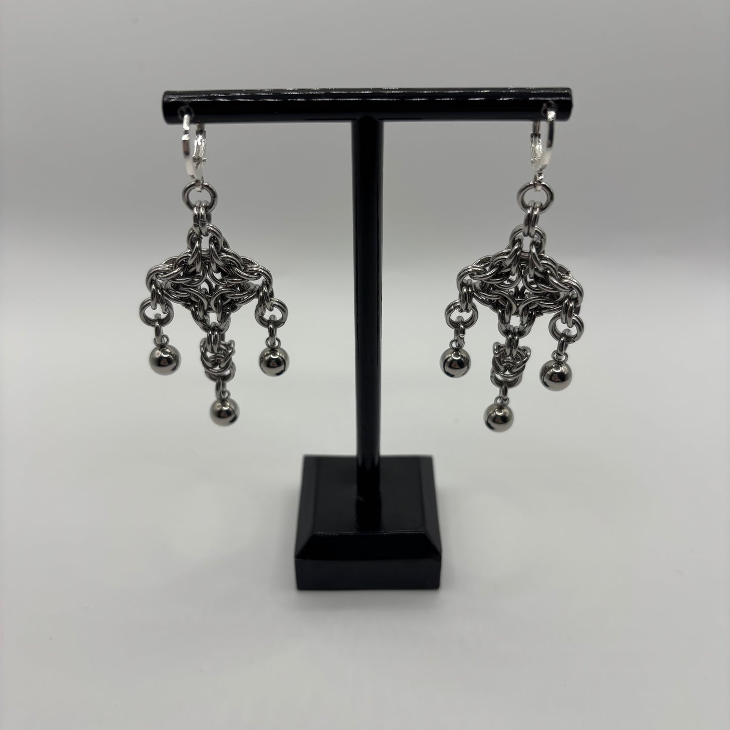 LAMENT - chainmail earrings