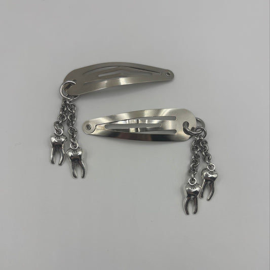 EXTRACT - chainmail hair clips