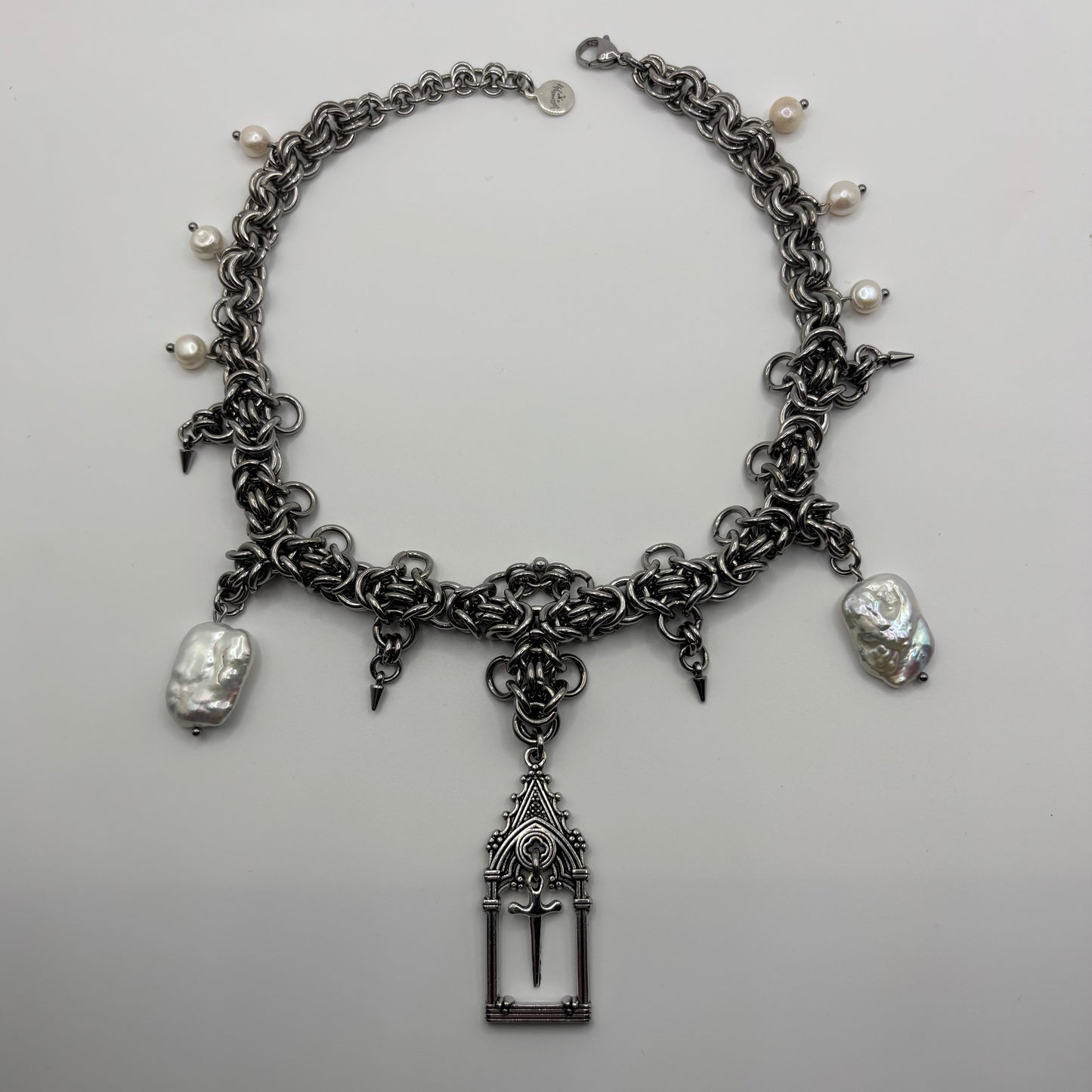 REPENTANCE - chainmail necklace