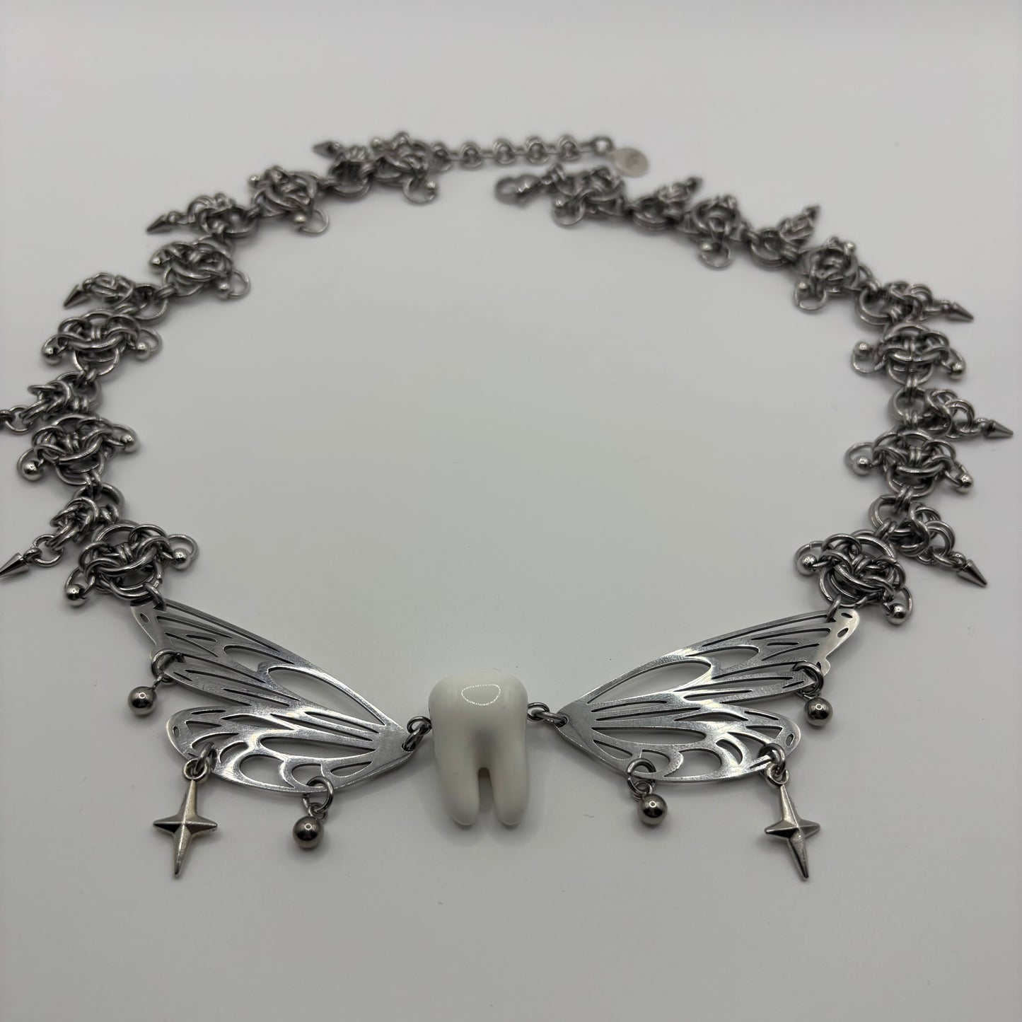 DECAY - chainmail necklace