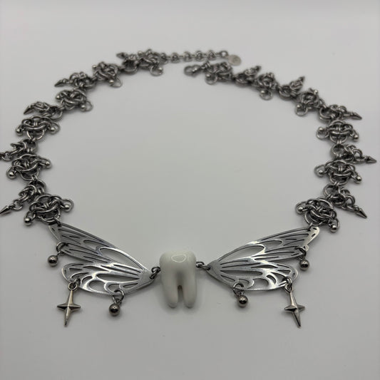 DECAY - chainmail necklace