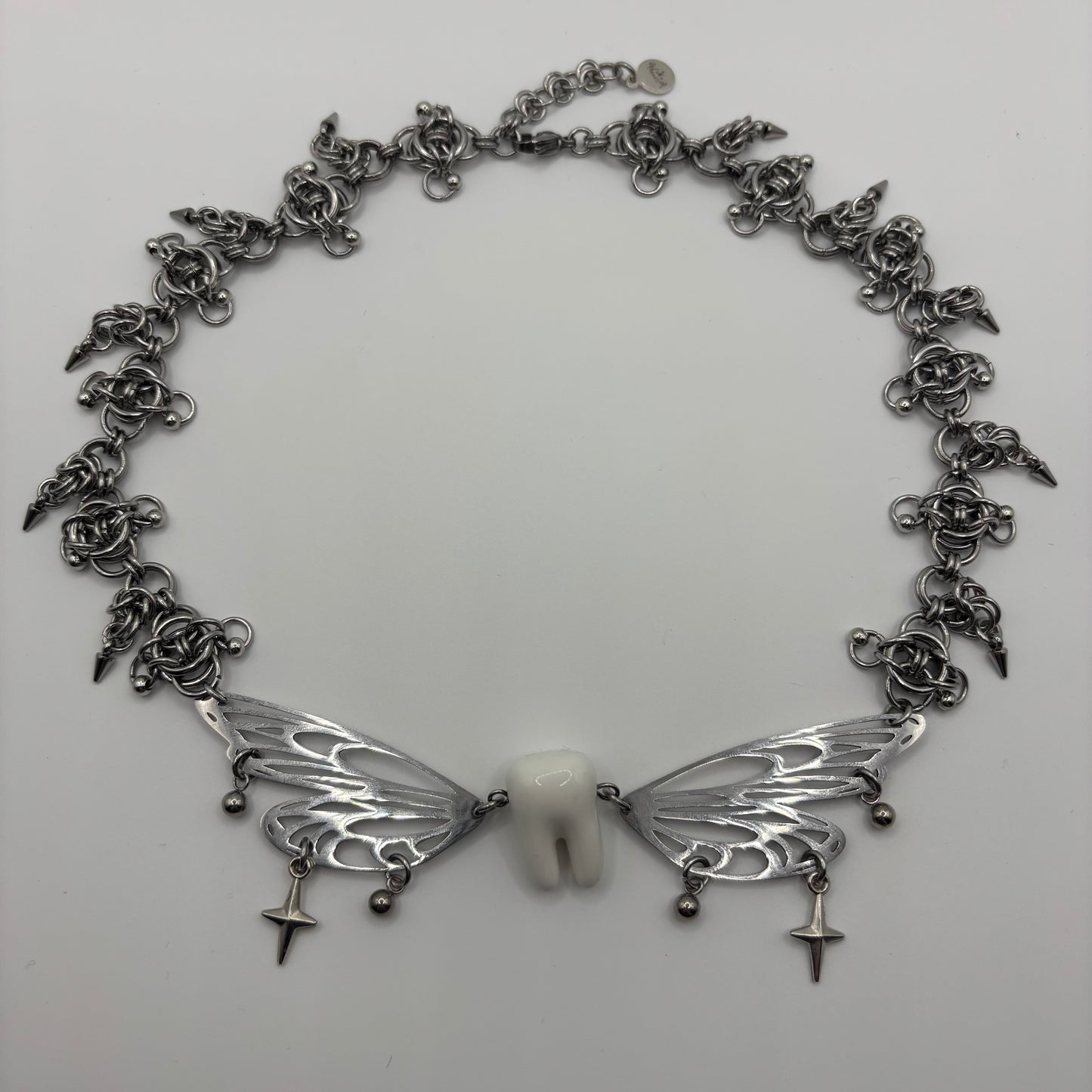 DECAY - chainmail necklace