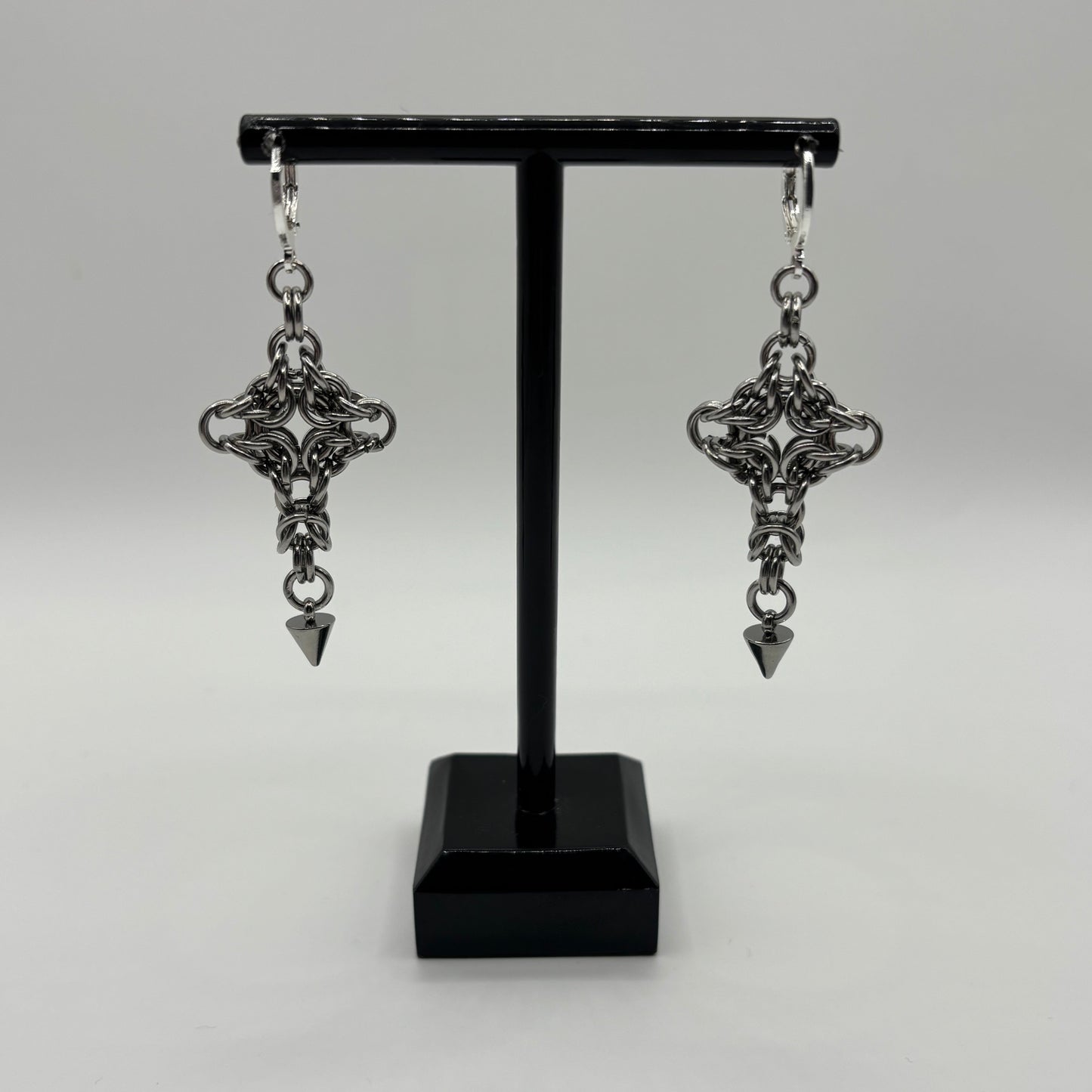 DAMNATION - chainmail earrings