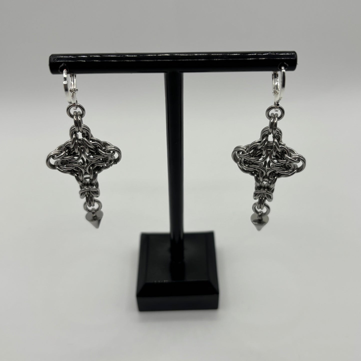 DAMNATION - chainmail earrings
