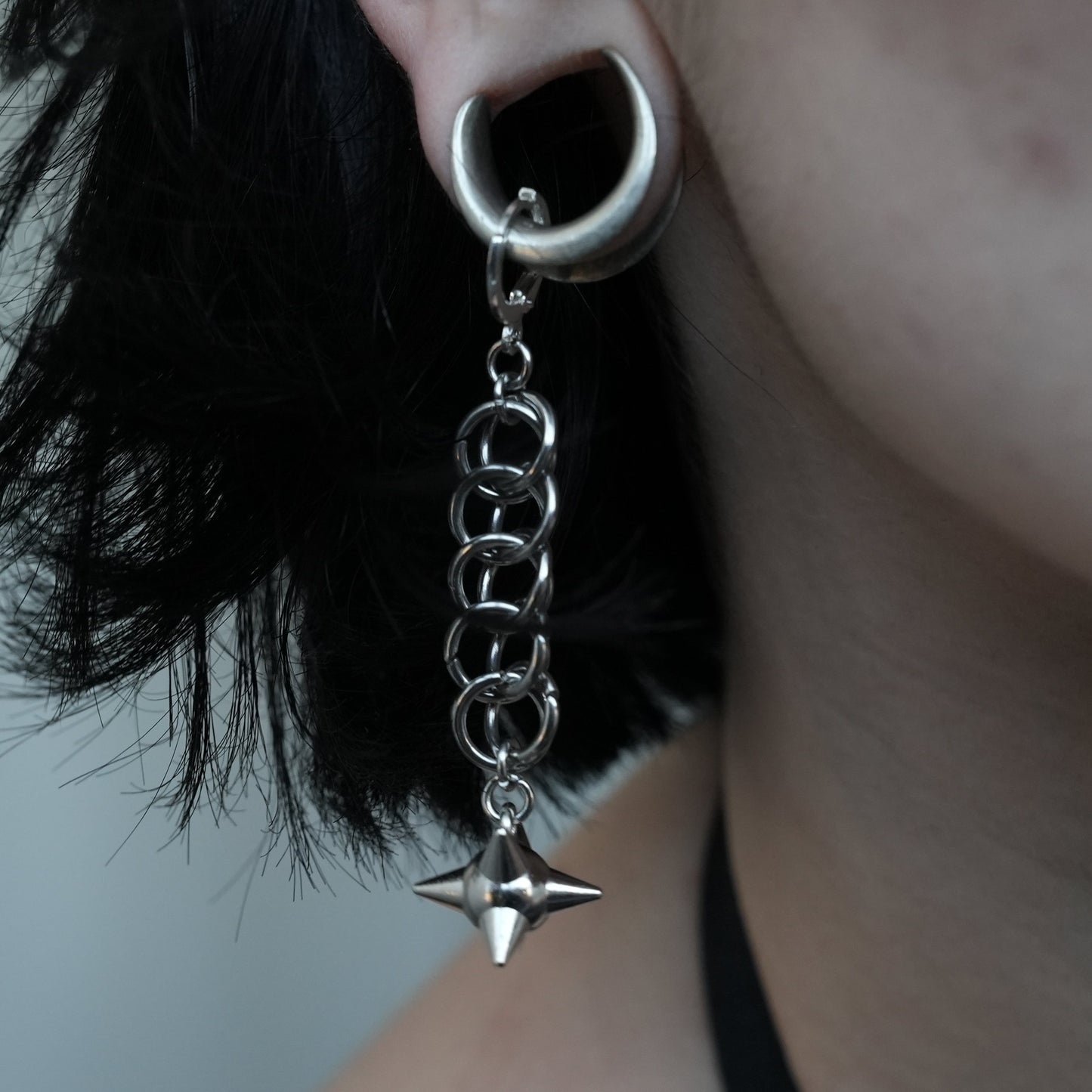 FLAIL SAFE - chainmail earrings